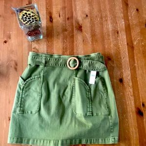 Anthropologie mini skirt